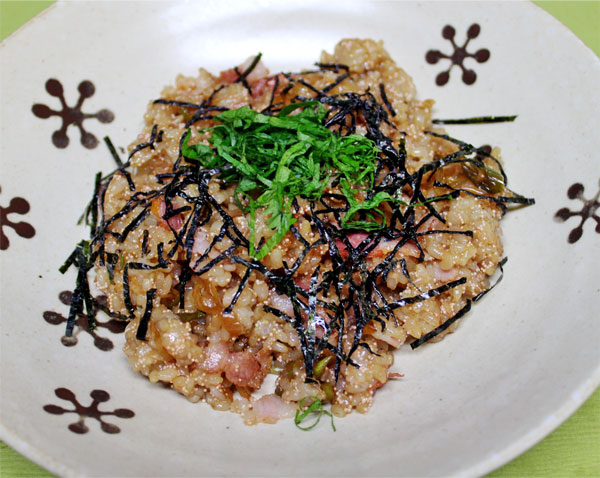 暑いときには、冷たくない物で食欲増進!