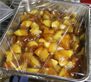 キャラメリゼした紅玉