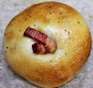 ベーコン&マスタードベーグル