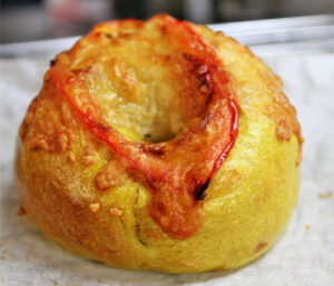 キーマカレーベーグル