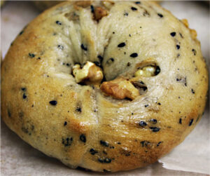 黒ごま&くるみベーグル