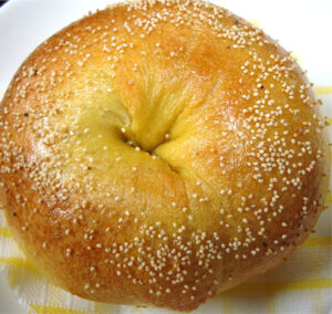 かぼちゃ大納言ベーグル