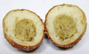 豆乳ボール 和栗 断面